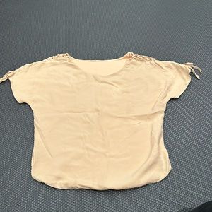 Chloe silk and cotton top